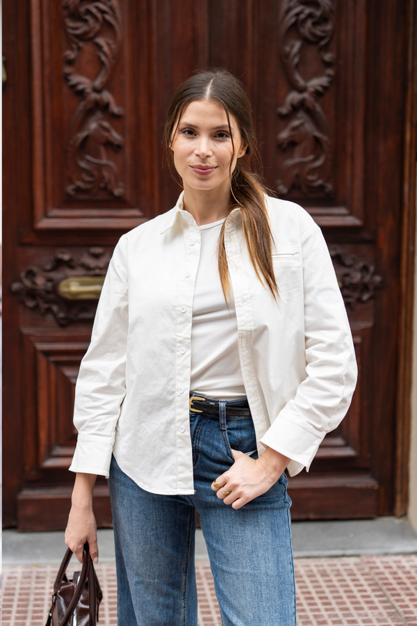 Camisa Parisienne blanco