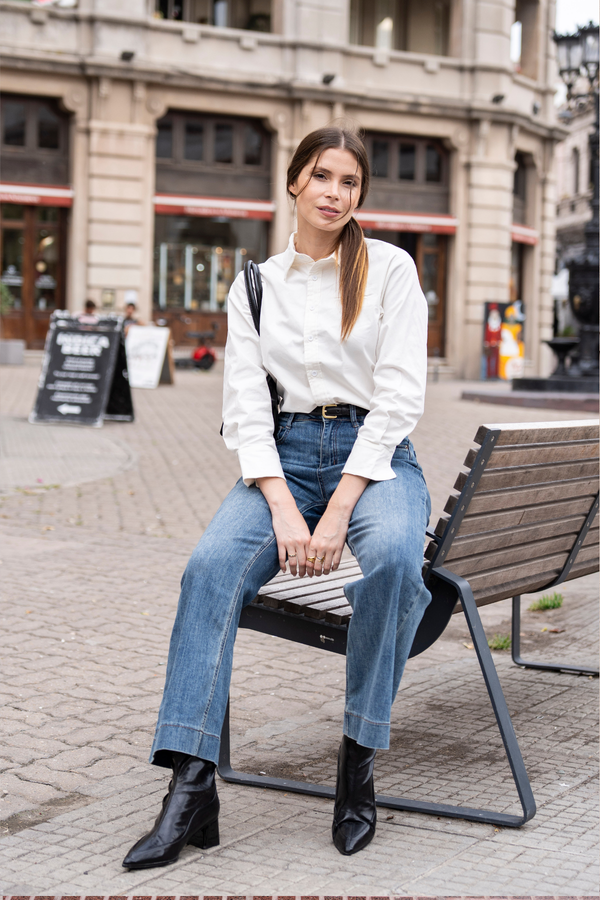 Camisa Parisienne blanco